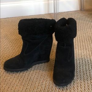 Ugh wedge bootie